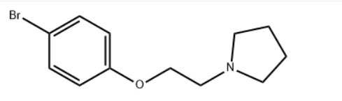 N-[2-(4-Bromophenoxy)ethyl]pyrrolidine