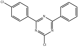 	2-chloro-4-(4-chlorophenyl)-6-phenyl-1,3,5-triazine