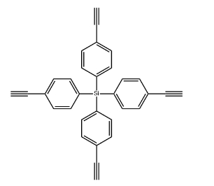 Tetrakis(4-ethynylphenyl)silane
