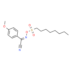 4-Methoxy-alpha-[[(octylsulfonyl)oxy]imino]benzeneacetonitrile