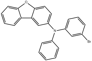N-(3-bromophenyl)-N-phenyldibenzo[b,d]furan-2-amine