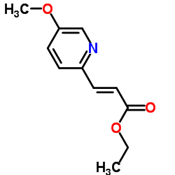 Ethyl (2E)-3-(5-methoxy-2-pyridinyl)acrylate