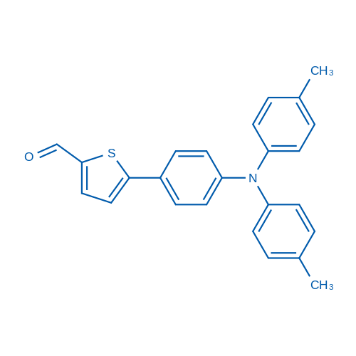 5-(4-(Di-p-tolylamino)phenyl)thiophene-2-carbaldehyde