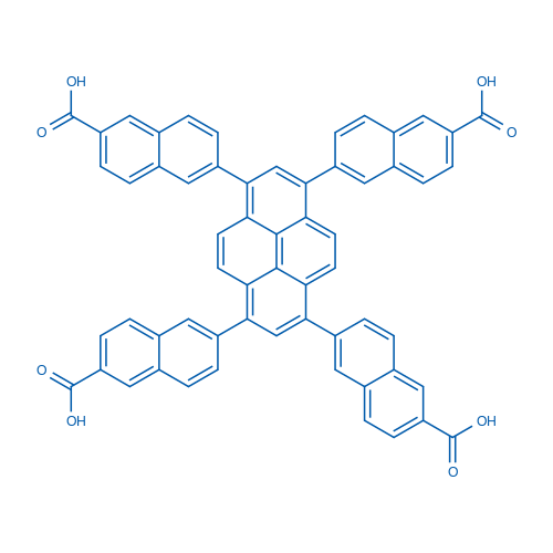 6, 6', 6'', 6'''-(Pyrene-1, 3, 6, 8-tetrayl)tetrakis(2-naphthoic acid)
