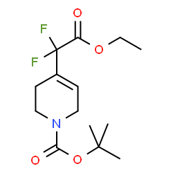 tert-butyl 4-(2-ethoxy-1,1-difluoro-2-oxoethyl)-5,6-dihydropyridine-1(2H)-carboxylate