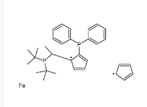 (s)-1-[(r)-2-(diphenylphosphino)ferrocenyl]-ethyldi-tert.-butylphosphine