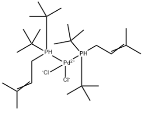 Palladium, bis[bis(1,1-dimethylethyl)(3-methyl-2-buten-1-yl)phosphine]dichloro-