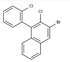 3-bromo-1-(2-chlorophenyl)naphthalene