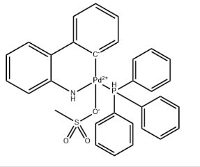 Palladium, [2'-(amino-κN)[1,1'-biphenyl]-2-yl-κC](methanesulfonato-κO)(triphenylphosphine)-