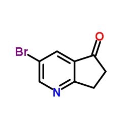 3-BROMO-5H,6H,7H-CYCLOPENTA[B]PYRIDIN-5-ONE