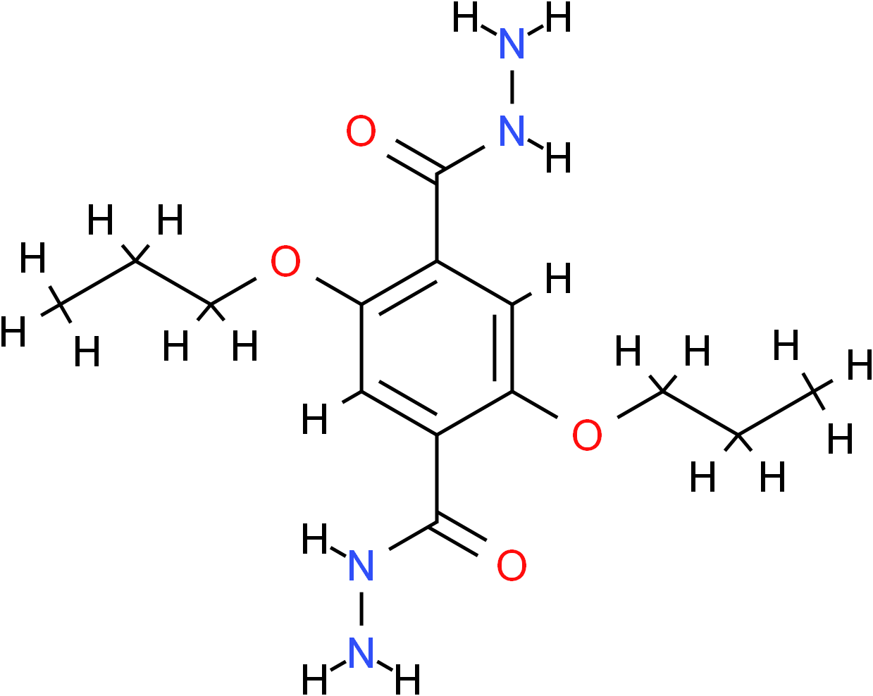 2,5-Dipropoxyterephthalohydrazide