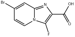 7-Bromo-3-fluoroimidazo[1,2-a]pyridine-2-carboxylic Acid