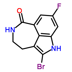2-Bromo-8-fluoro-4,5-dihydro-1H-azepino[5,4,3-cd]indol-6(3H)-one