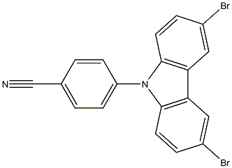 4-(3,6-dibromo-9H-carbazol-9-yl)benzonitrile