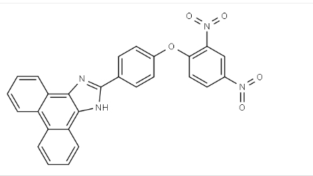 2-(4-(2,4-dinitrophenoxy)phenyl)-1H-phenanthro[9,10-d]imidazole