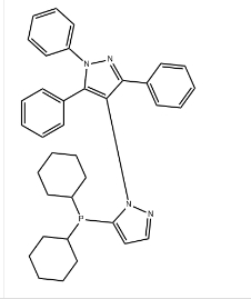 5-[BIS(CYCLOHEXYL)PHOSPHINO]-1',3',5'-TRIPHENYL-1,4'-BI-1H-PYRAZOLE