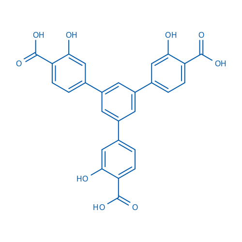 5'-(4-Carboxy-3-hydroxyphenyl)-3,3''-dihydroxy-[1,1':3',1''-terphenyl]-4,4''-dicarboxylic acid