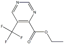 4-Pyrimidinecarboxylic acid, 5-(trifluoromethyl)-, ethyl ester