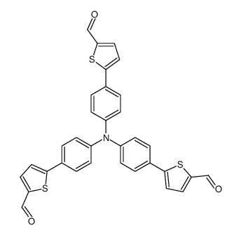 5,5',5''-(Nitrilotris(benzene-4,1-diyl))tris(thiophene-2-carbaldehyde)