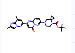 tert-Butyl 7-(2-(2,8-dimethylimidazo[1,2-b]pyridazin-6-yl)-4-oxo-4H-pyrido[1,2-a]pyrimidin-7-yl)-4,7-diazaspiro[2.5]octane-4-carboxylate