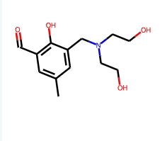 3-((Bis(2-hydroxyethyl)amino)methyl)-2-hydroxy-5-methylbenzaldehyde