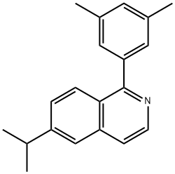 1-(3,5-dimethylphenyl)-6-(1-methylethyl)isoquinoline