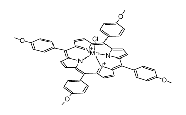 5,10,15,20-Tetrakis(4-methoxyphenyl)-21H,23H-porphinemanganese(III)chloride