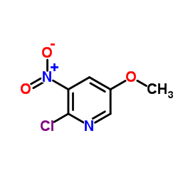 2-Chloro-5-methoxy-3-nitropyridine