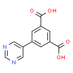 5-(pyrimidin-5-yl)isophthalic acid