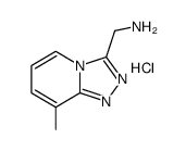 C-(8-Methyl-[1,2,4]Triazolo[4,3-A]Pyridin-3-Yl)-Methylamine Hydrochloride