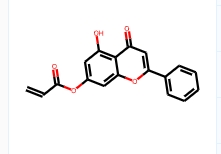 5-hydroxy-4-oxo-2-phenyl-4H-chromen-7-yl acrylate