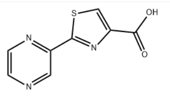 2-pyrazin-2-yl-1,3-thiazole-4-carboxylic acid(SALTDATA: FREE)