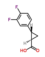 (1R,2R)-2-(3,4-difluorophenyl)cyclopropane-1-carboxylic acid