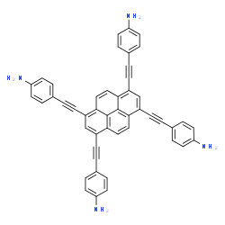 [4,4',4'',4'''-[Pyrene-1,3,6,8-tetrayltetrakis(ethyne-2,1-diyl)]tetraaniline]