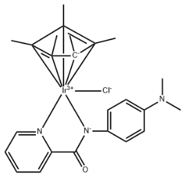 Chloro[N-[4-(dimethylamino)phenyl]-2-pyridinecarboxamidato](pentamethylcyclopentadienyl)iridium(III)