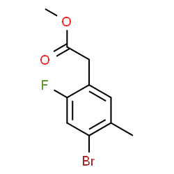 Methyl 4-Bromo-2-fluoro-5-methylphenylacetate