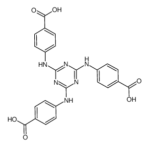 4,4',4''-((1,3,5-triazine-2,4,6-triyl)tris(azanediyl))tribenzoic acid