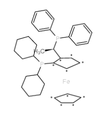 (R)-(-)-1-[(S)-2-(Dicyclohexylphosphino)ferrocenyl]ethyldiphenylphosphine