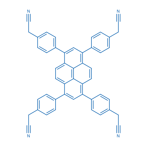 2,2',2'',2'''-(Pyrene-1,3,6,8-tetrayltetrakis(benzene-4,1-diyl))tetraacetonitrile