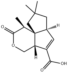 Pentaleno[1,6a-c]pyran-5-carboxylic acid, 1,2,4,4a,6a,7,8,9-octahydro-1,8,8-trimethyl-2-oxo-, (1S,4aR,6aS,9aR)-