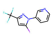 3-[5-iodo-3-(trifluoromethyl)-1H-pyrazol-1-yl]pyridine
