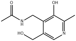 	Acetamide, N-[[3-hydroxy-5-(hydroxymethyl)-2-methyl-4-pyridinyl]methyl]-