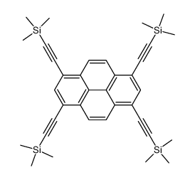 1,3,6,8-tetrakis(trimethylsilanylethynyl)pyrene