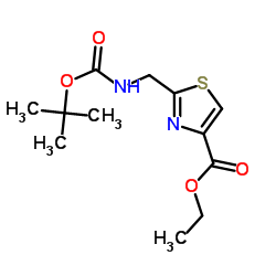 Ethyl 2-((tert-butoxycarbonylamino)methyl)thiazole-4-carboxylate