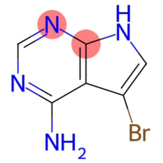4-AMINO-5-BROMOPYRROLO[2,3-D]PYRIMIDINE