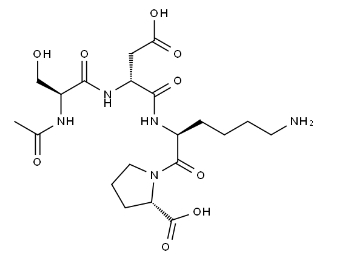 AC-SER-ASP-LYS-PRO-OH