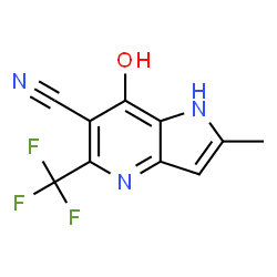 7-Hydroxy-2-methyl-5-(trifluoromethyl)-1H-pyrrolo[3,2-b]pyridine-6-carbonitrile