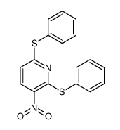 3-nitro-2,6-bis(phenylsulfanyl)pyridine