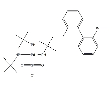 Methanesulfonato(tri-t-butylphosphino)(2'-methylamino-1,1'-biphenyl-2-yl)palladium(II), 98 [P(t-Bu)3 Palladacycle Gen. 4]