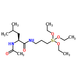 N-(N-ACETYLLEUCYL)-3-AMINOPROPYLTRIETHOXYSILANE